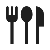 flatware_50dp_1F1F1F_FILL0_wght400_GRAD0_opsz48